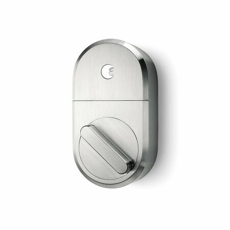 AUGUST LOCK August Smart Lock with Connect Satin Nickel Finish AUG-SL04-C03-N04